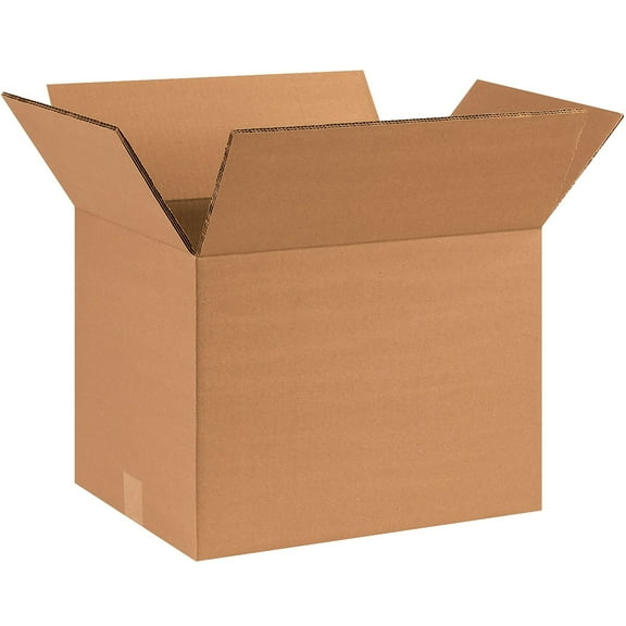 Office Depot Brand Double-Wall Corrugated Boxes, 10"H x 10"W x 16"D, Kraft, Pack Of 15