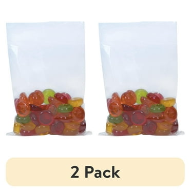 (2 pack) Partners Brand Flat Poly Bag,5 x 7",1.5 mil,PK1000 PB75