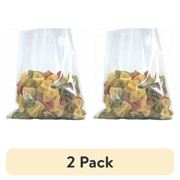 (2 pack) Partners Brand Flat Poly Bag,6 x 6",3 mil,PK1000 PB765