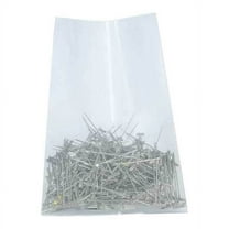 Box Partners Flat 4 Mil Poly Bags 8" x 14" Clear 1000/Case PB1142