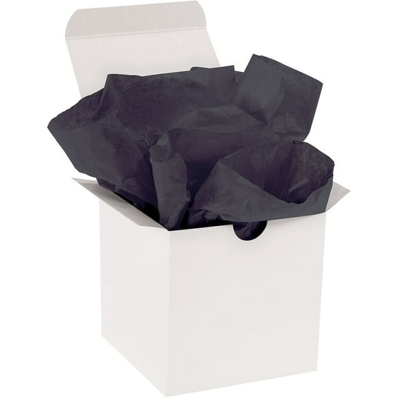 Partners Brand Gift Grade Tissue Paper,15x20",Blk,PK960 T1520D