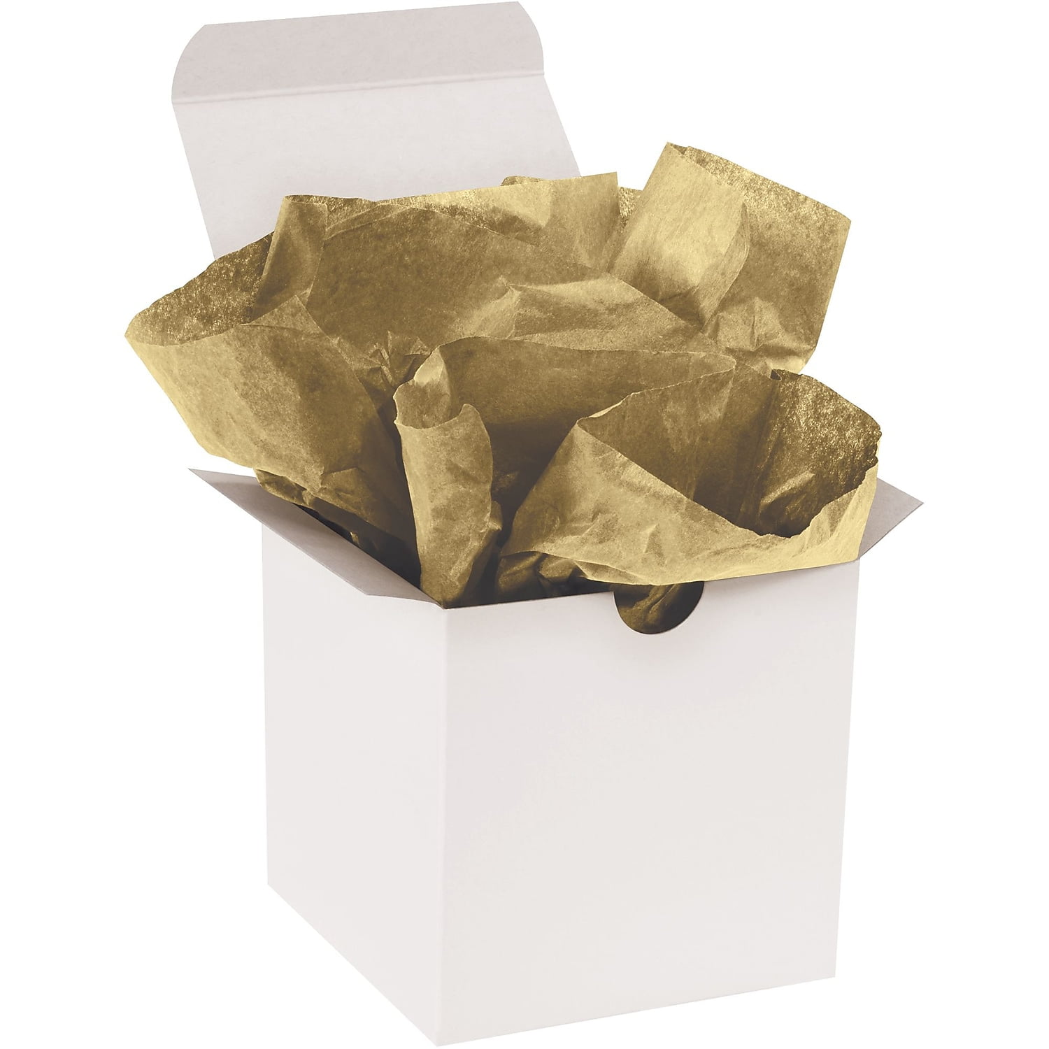 Aviditi T2030KK 20 x 30 in. Metallic Gold Gift Grade Tissue Paper - Case of 200 Sheets