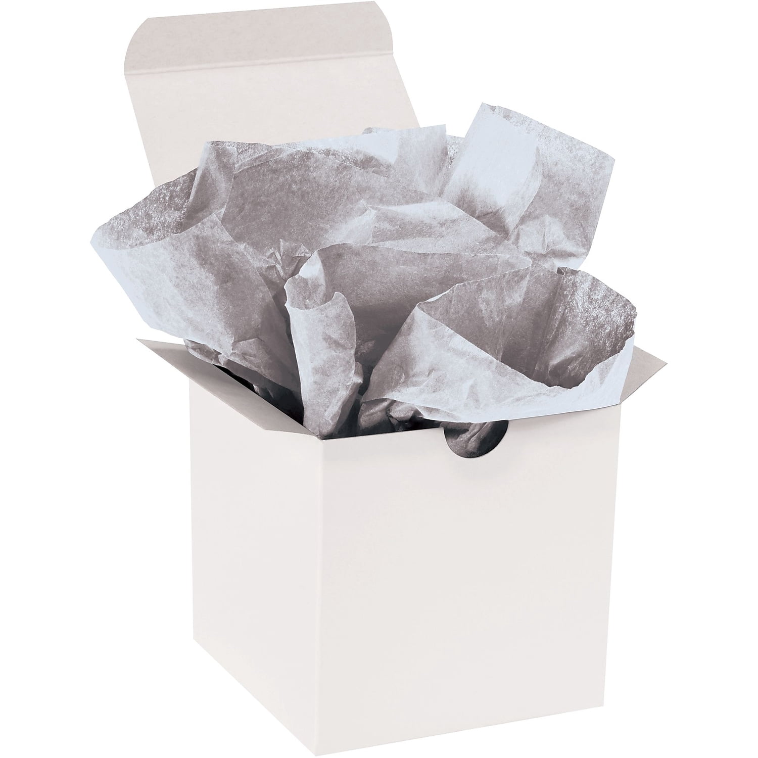 Partners Brand Gift Grade Tissue Paper 20" x 30" Metallic Silver 200/Case (T2030JJ)