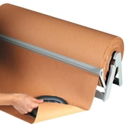 Office Depot  Brand Indented Kraft Paper Roll, 48 x 300, 100% Recycled, Kraft