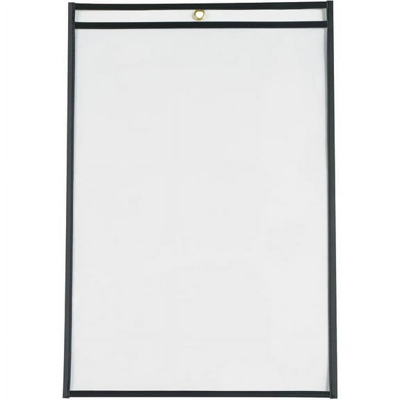 Partners Brand Job Ticket Holders,11x17",Black,PK25 JTH107