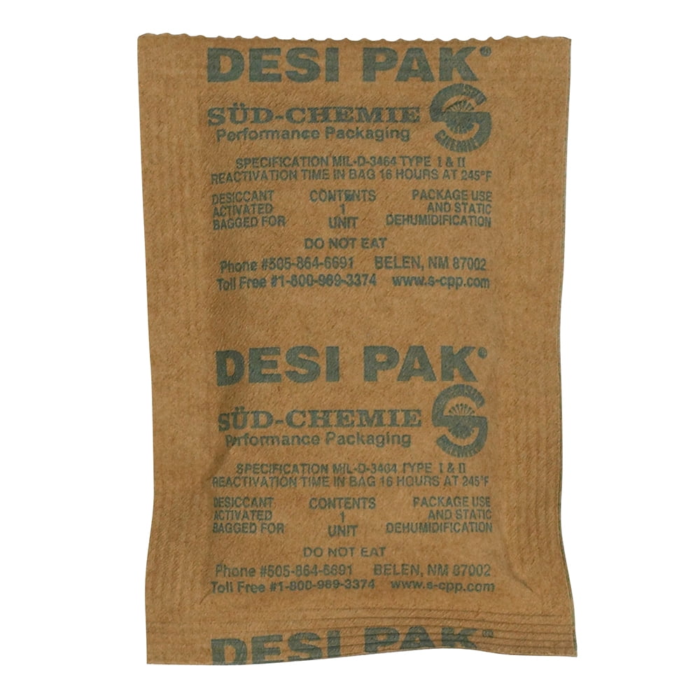 Partners Brand Kraft Clay Desiccants - 5 Gallon Pail 3" x 4" x 1/4", Case of 300