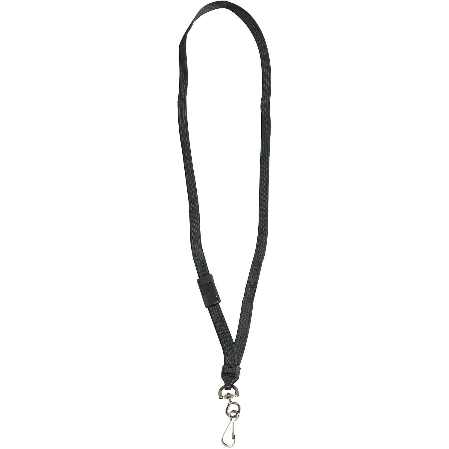 Lanyard,Standard,Clip,38",Black,PK24, Black, Nylon, 24 PK LY120