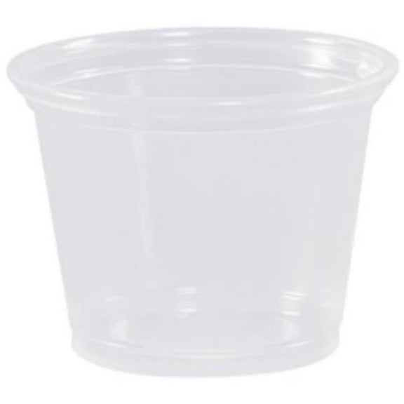 Partners Brand PORT100 1 oz Plastic Portion Cups