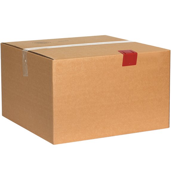 Box Partners Plastic Strap Guards 2 1/2" x 2" Red 1000/Case SPP252R