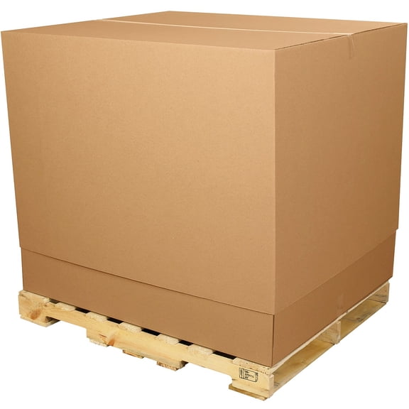 Partners Brand Telescoping Inner Boxes 36" x 36" x 40" Kraft 5/Bundle (TELE3636BTM)