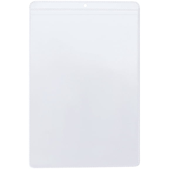 Partners Brand Vinyl Envelopes 6" x 9" Clear 50/Case (JTH192)