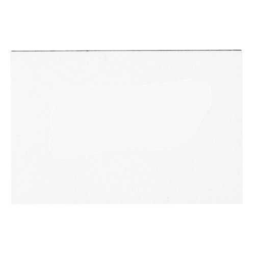 Partners Brand White Warehouse Labels, LH176, Magnetic Strips 2" x 3", Case of 25