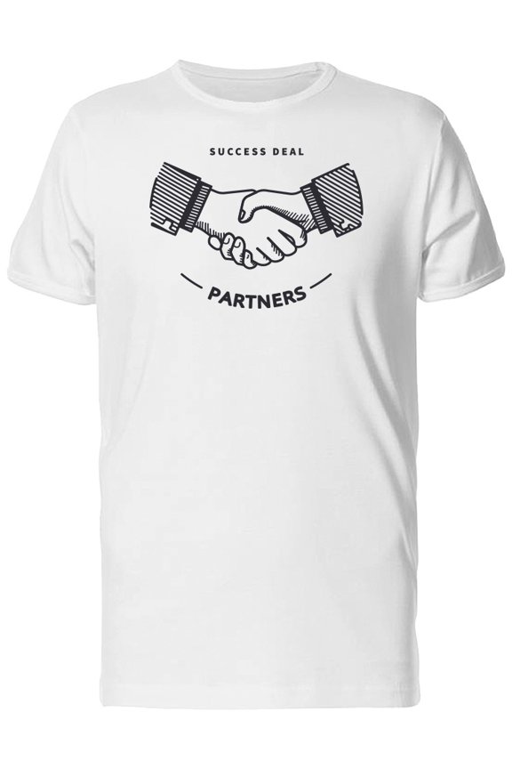 Partners Closing Successful Deal Tee Men's -Image by Shutterstock