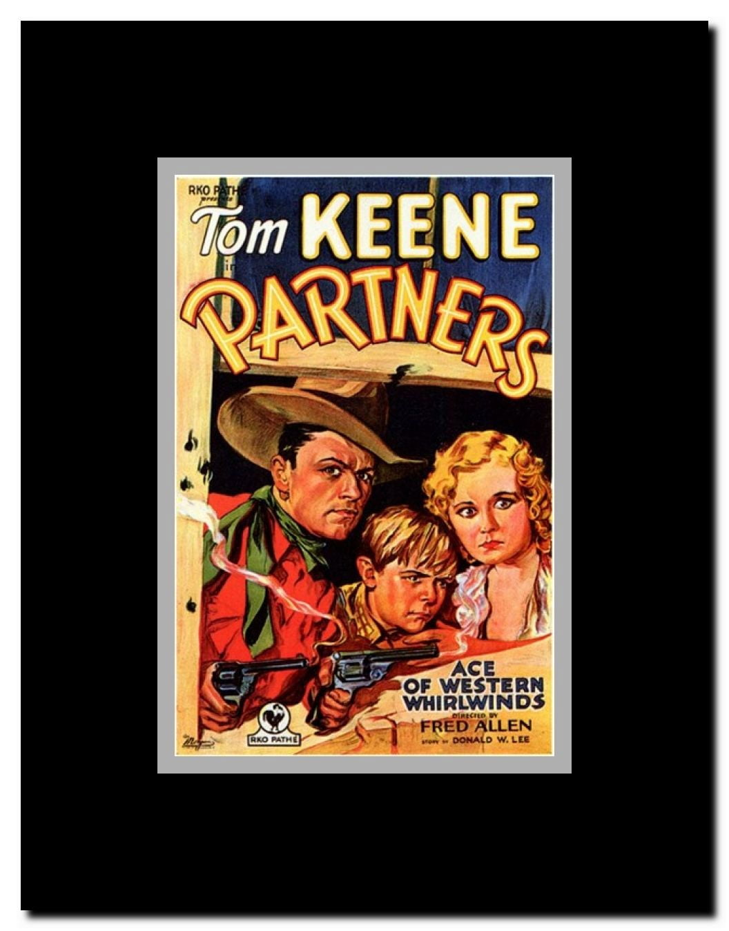 Partners Framed Movie Poster