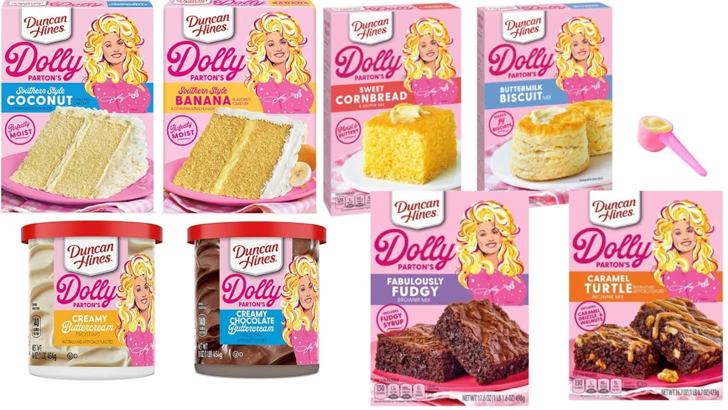 Parton Ultimate Baking Bundle, Includes One Banana Flavored Cake Mix