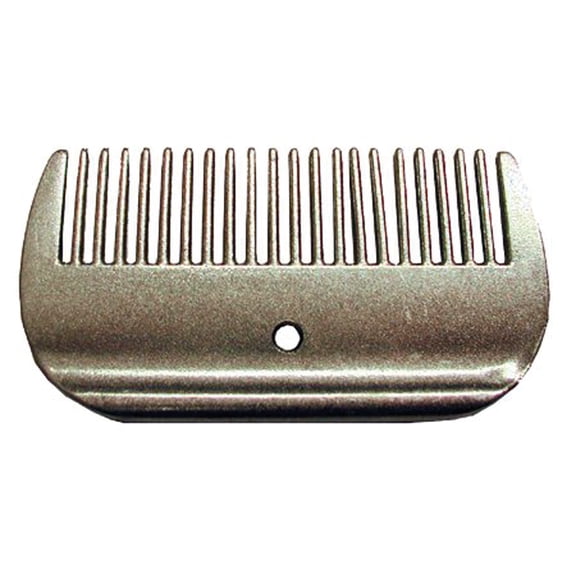 Partrade 077271 Mane Comb for Horses Silver, 4inch