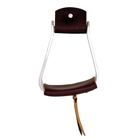 Partrade Trading Corporation 2-3/4` Aluminum Slanted Roper Stirrup with