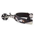 thumbnail image 1 of Partrade Trading Corporation Tombstone Outlaw 1` Band Mens Spurs, 1 of 1