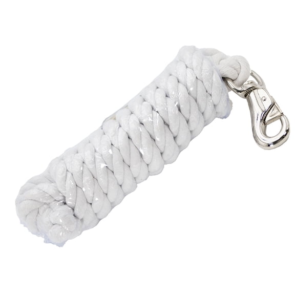 C.S. Concord Co., Limited White Cotton 9 Lead Rope