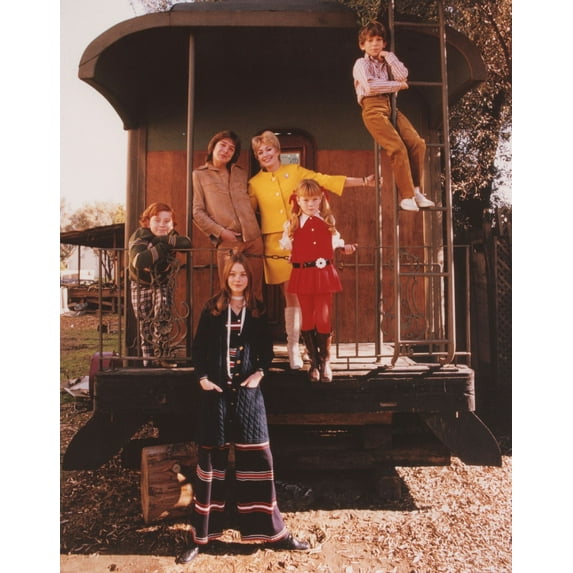 Partridge Family Group Picture in Formal Attire Photo Print (24 x 30)