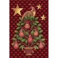 thumbnail image 1 of Partridge In A Pear Tree House Flag, 1 of 1