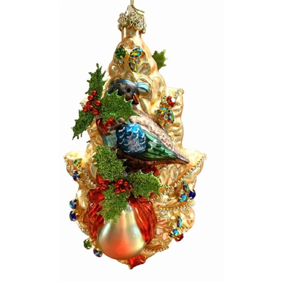 Partridge In A Pear Tree Jeweled Ornament