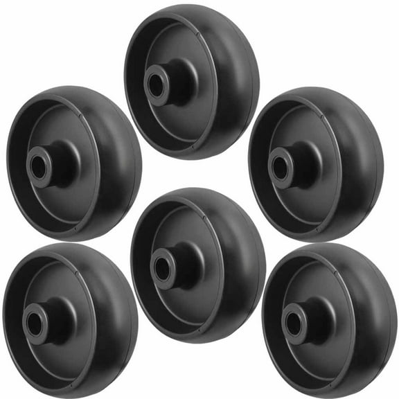 Parts 4 Outdoor 6Pk Deck Wheel Rollers for John Deere GX10168 R11819 210-051 72-119 L110 D110