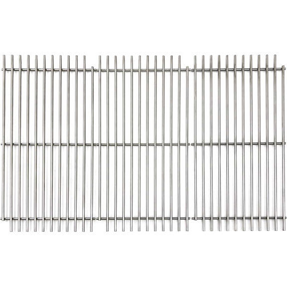Parts DS107 Solid Stainless Steel Cooking grids 20 1/2" x 10 7/16" Replacement for DCS36, DCS36A, DCS48, and DCS48A Professional Series gas grills, GRILL RACK for 36/48 BBQ, Set of 3