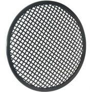 Parts Express Heavy Duty 10" Waffle Style Black Steel Speaker Grill with Rubber Edge