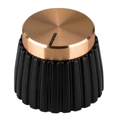 Parts Express Marshall Type Guitar / Amplifier Knob - Gold