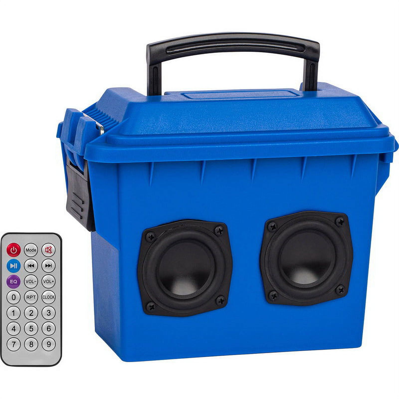 Large Portable 100W Bluetooth Ammo Box Speaker Kit Components