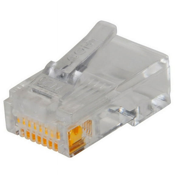 Parts Express RJ45 8C Modular Connectors For Flat Cable 10 Pcs.