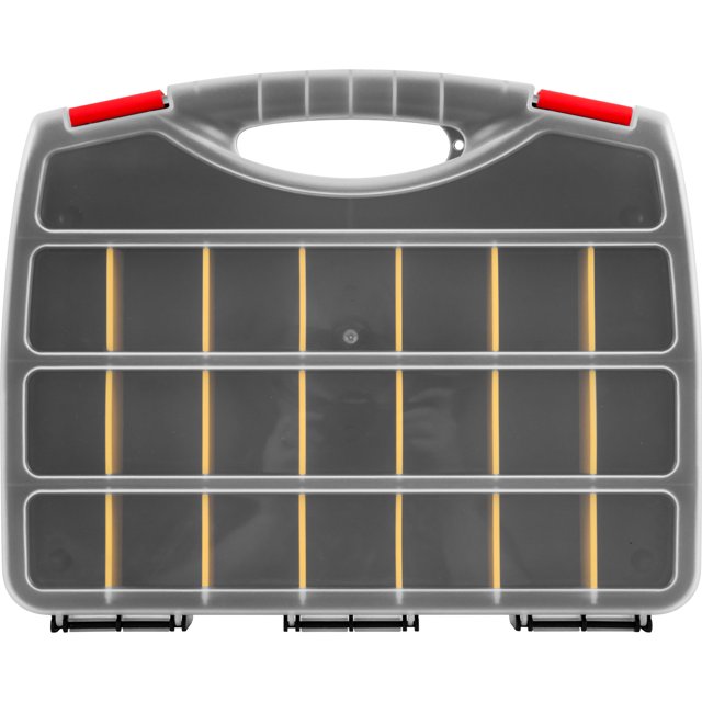 Parts Organizer Storage Case with 21 Compartments by Stalwart