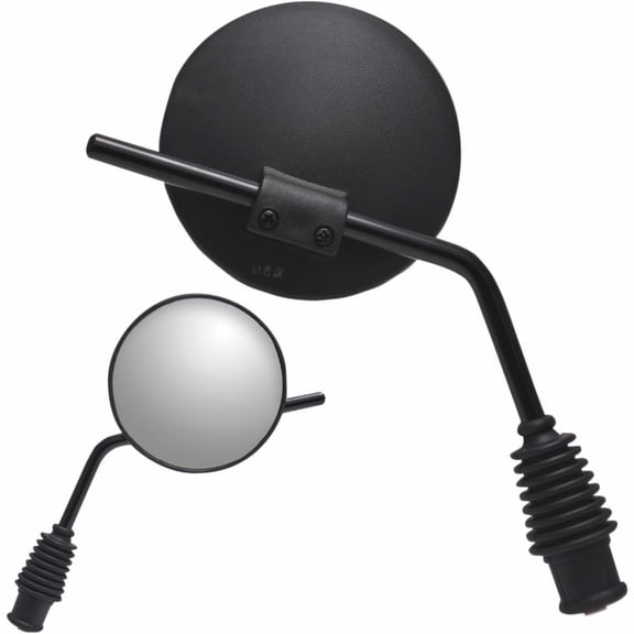 Parts Unlimited 0640-0969 Dual Sport Mirror - YAM Reverse Thread
