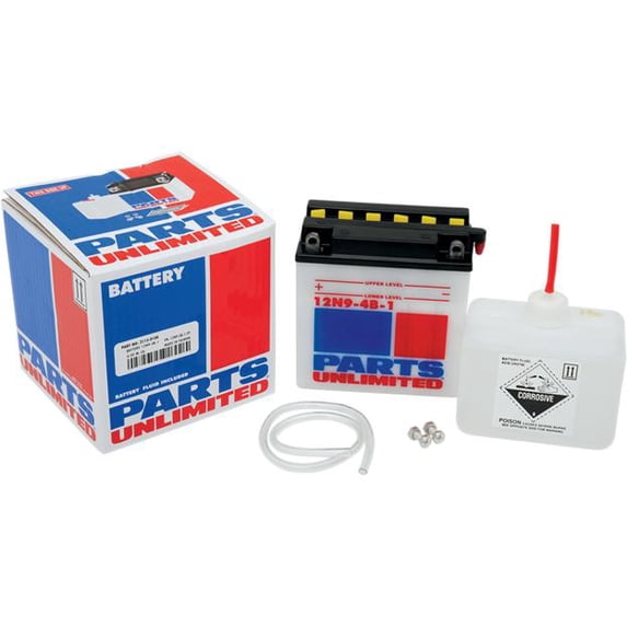Parts Unlimited 2113-0129 6V Conventional Battery Kit