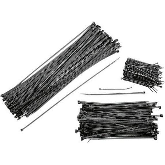 Parts Unlimited 5 1/2in. L Black Cable Ties 100 Piece