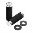 thumbnail image 1 of Parts Unlimited Cruiser Black/Chrome 7/8" Twist Throttle Grips (1806-10-014), 1 of 1