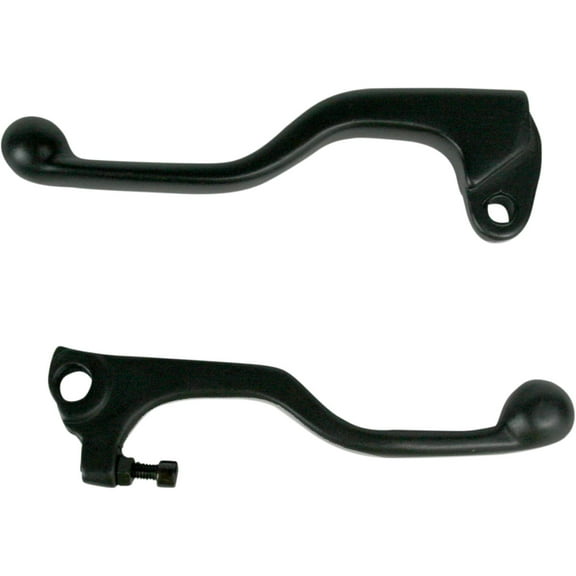 Parts Unlimited Shorty Style Power Black Lever Set (44-6109)