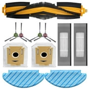 Parts for DEEBOOT N10 / N10 PLUS Robot Vacuum Cleaner Mop Pads Dust Bags Kit