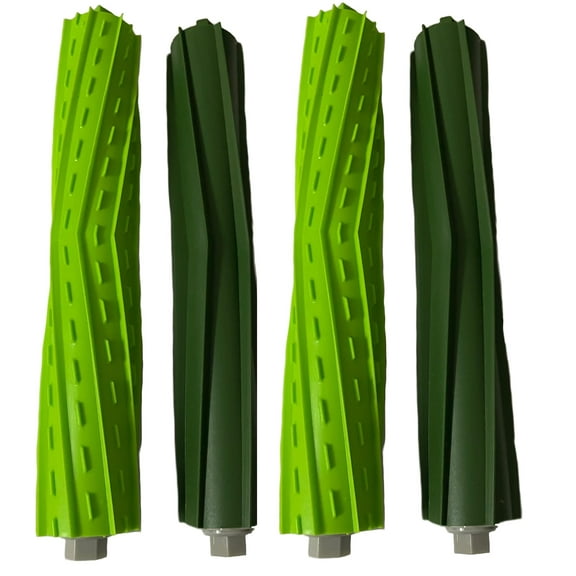 Parts for iRobot Roomba i3 i3+ i4 i4+ i6 i6+i7 i7+ i8 i8+ E5 E6 E7 &J7 J7+ Vacuum Cleaner, 2 Set Rubber rolling brushes