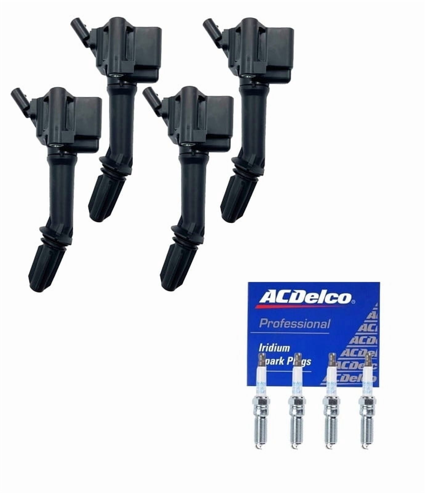 PartsDrive 4* Ignition Coil & 4*ACDelco Iridium Spark Plug Kits OEM GM For Chevrolet Malibu 1.5L l4 OEM