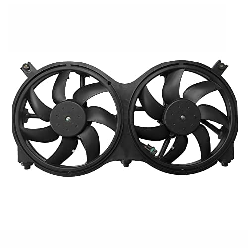 SEBLAFF Automotive Radiator & Condenser Fan Assembly For Nissan Pathfinder 2013-2019 & Infiniti JX35 QX60 Engine Coolant