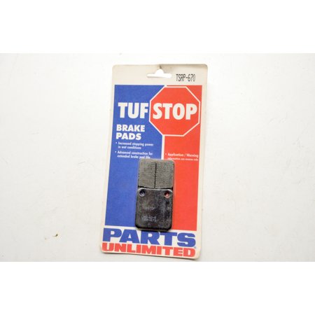 PartsUnlimited TSRP-670 Tuf Stop Brake Pad Kit NOS
