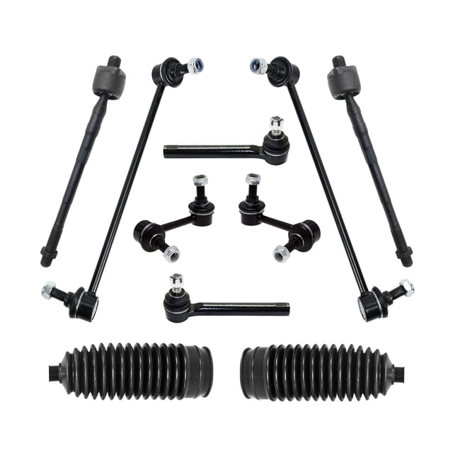 4-Piece Rear Steering & Suspension Kit For Ford/Lincoln - Sway Bar Links & Tie Rods