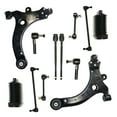 thumbnail image 1 of PartsW 12 Pc Front & Rear Suspension Kit for Buick LaCrosse / Pontiac Grand Prix / Lower Control Arms, Ball Joints, Tie Rod End & Sway Bars, Rack and Pinion Bellow Boots, 1 of 12