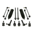 thumbnail image 1 of PartsW - 14 Pc Front & Rear Sway Bar Links, Inner Outer Tie Rod Ends with Bellow Boots, Lower & Upper Ball Joints Suspension Kit for Jeep Commander, Jeep Grand Cherokee, 1 of 4