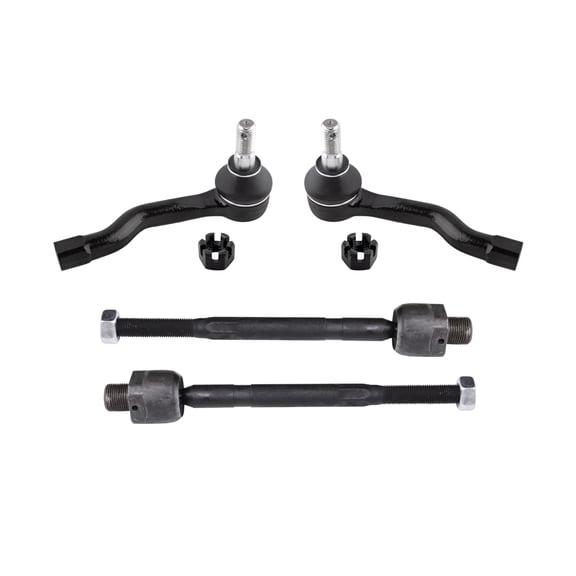 PartsW - 4 Pc Front LH RH Inner & Outer Tie Rod Ends Steering Kit for INFINITI FX35 2003-2008 / INFINITI FX45 2003-2008