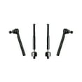 thumbnail image 1 of PartsW - 4 Pc Front Outer and Inner Tie Rod Ends Steering Kit Fits Passenger & Driver Side, 1 of 5