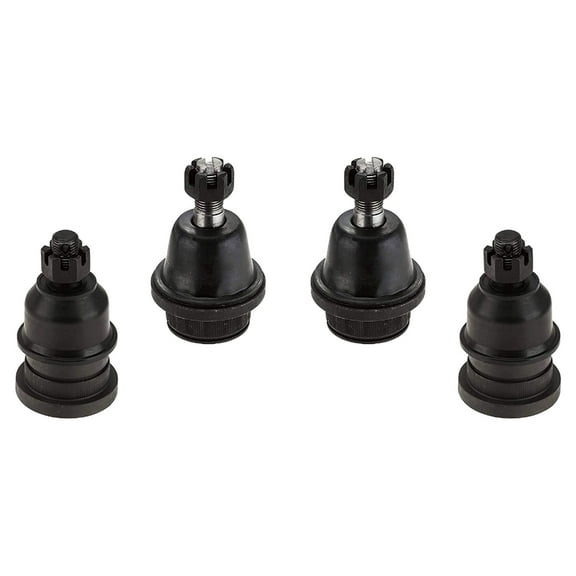 PartsW - 4 Pc Front Upper & Lower Ball Joints Suspension Kit Driver Lh Passenger Rh