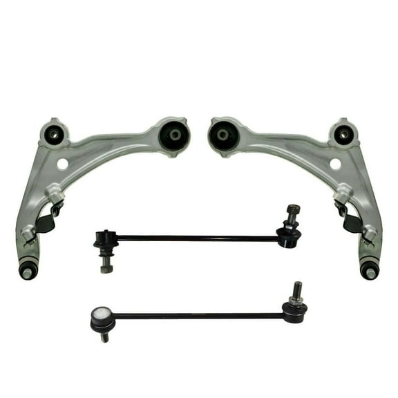 PartsW 4 Pc Suspension Kit for Nissan Altima Lower Control Arm With Ball Joints, Sway Bar End Links Driver & Passenger Side